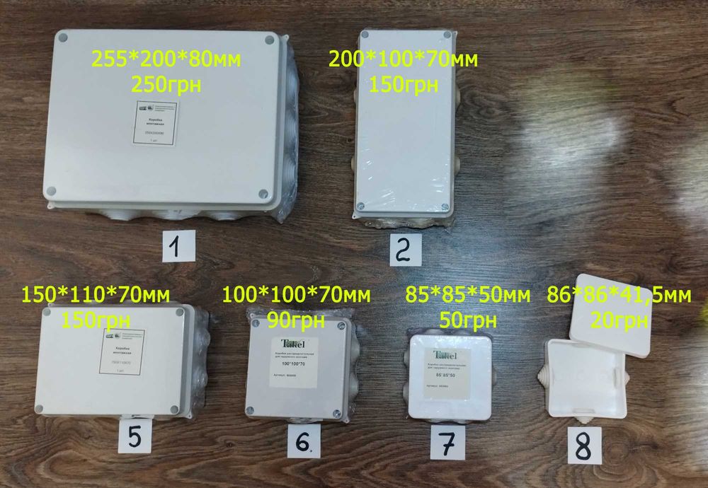 Монтажные коробки Takel Bylecrica распределительная коробка