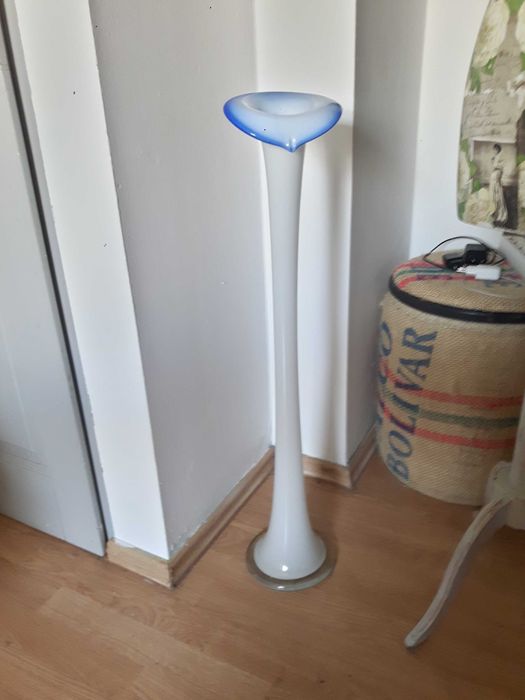 bardzo duży wazon ze szkła