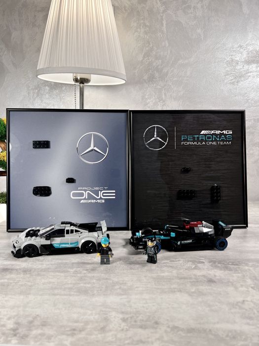 Дві Рамки для LEGO Speed Champions 76924Mercedes-AMG G 63 та SL 63