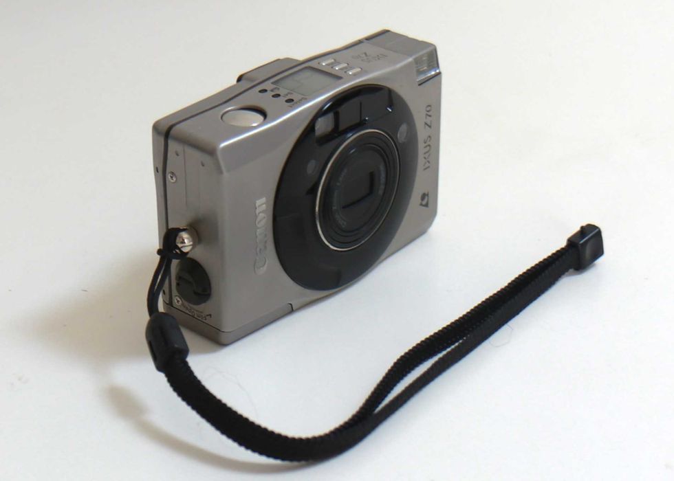 Canon Ixus Z70 máquina fotográfica analógica vintage (de rolo)