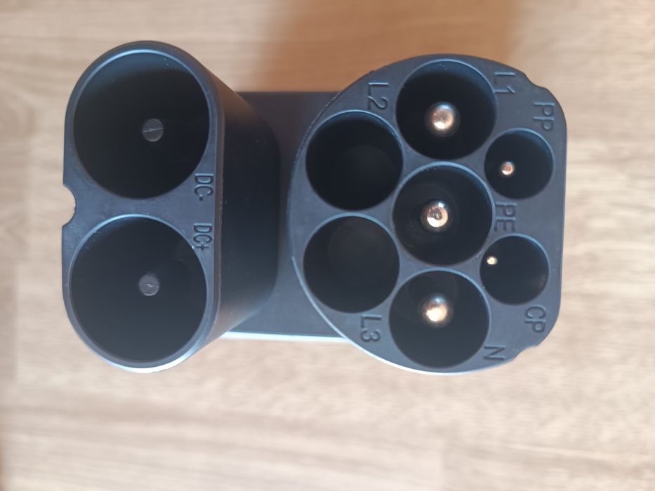 адаптер ccs2 - ccs1 dc/ac перехідник USA США feyree  guwieyg