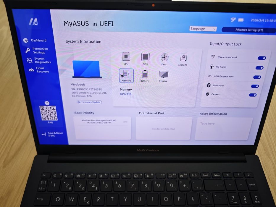 Laptop Asus Vivobook Go OLED , ryzen 5 7 gen gwarancja igła