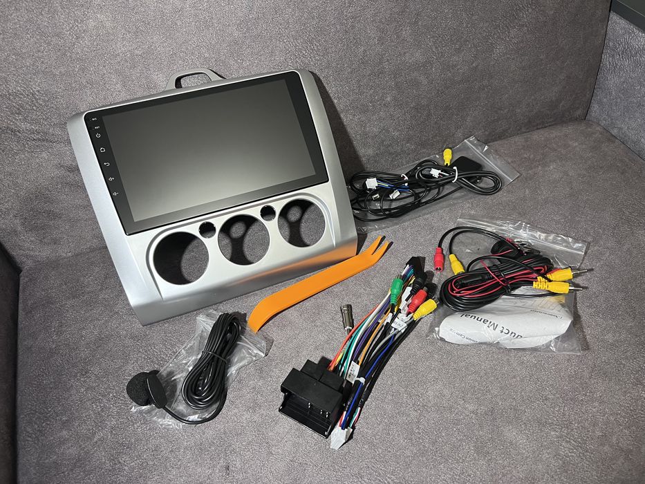 Магнітола камера 14 Android   Ford Focus 2001-2011 рік Carplay Андроїд