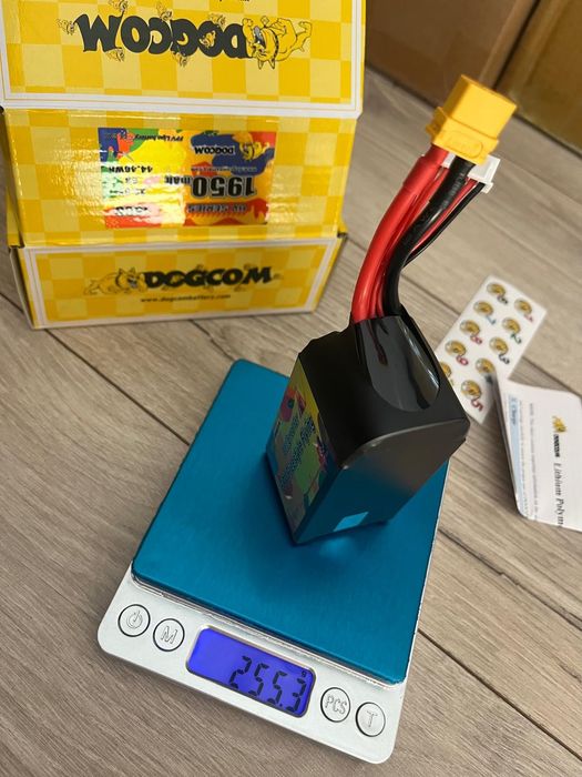 DogCom HV Series 6s 1950mAh 180c HV xt60 - bateria, akumulator