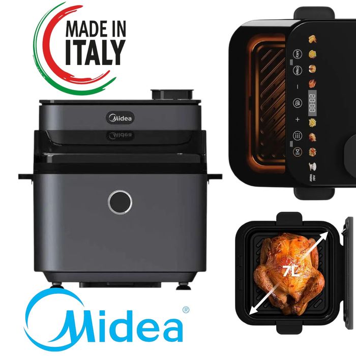 Мультипіч Midea MF-CY75C аерофритюрниця духовка та гриль на Миколая