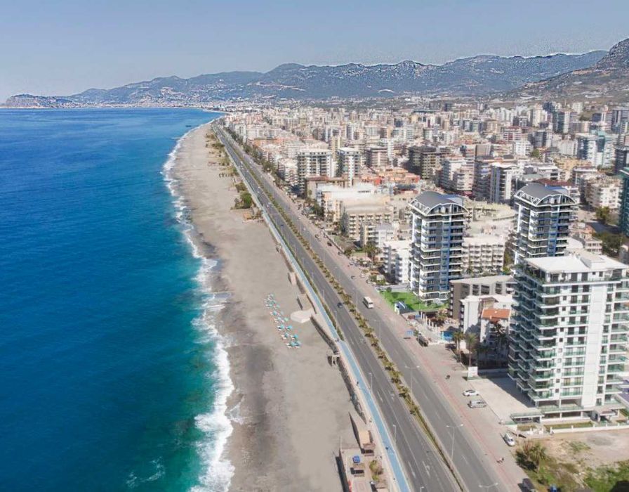 Продается комплекс у моря первая линия Алания Махмутлар.