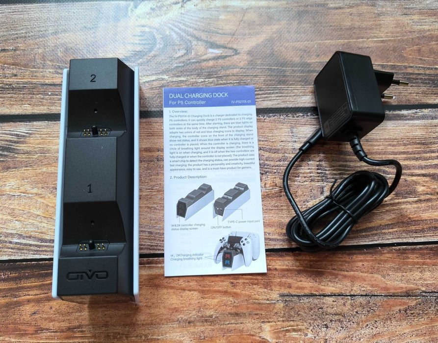 Stacja ładująca do kontrolera PS5