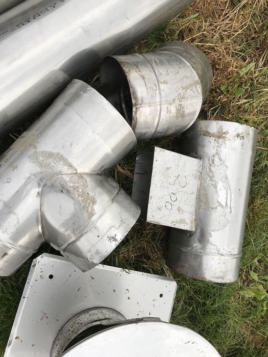 Rury wentylacyjne nierdzewne