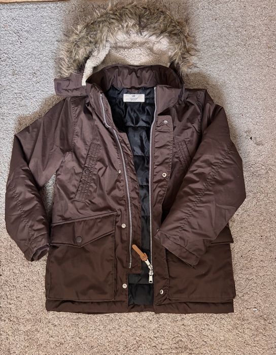 Куртка парка на хлопчика h&m 134 зима