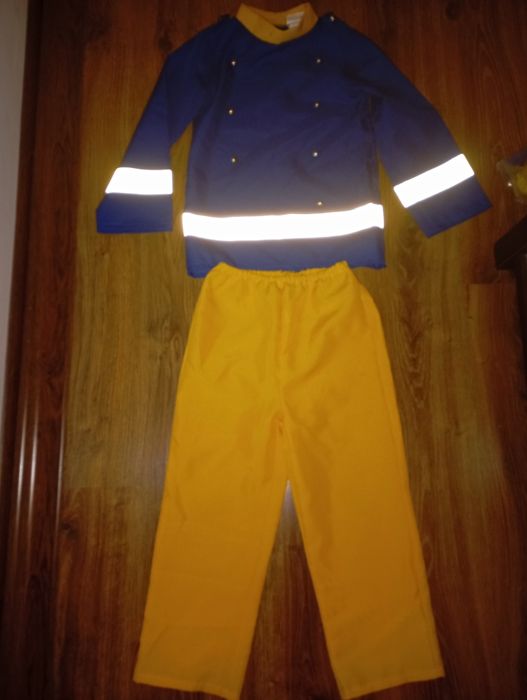 Strój przebranie Strażak Sam roz.6-7 lat