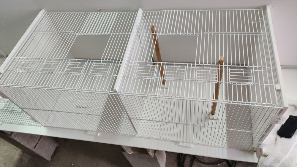 Frentes, grelhas e divisórias para gaiolas