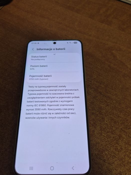 Samsung s22  128GB biały