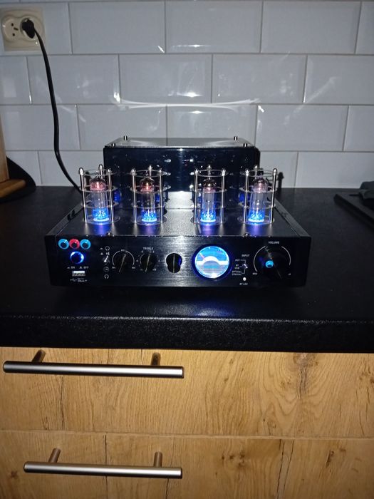 Wzmacniacz stereo z dac, Bluetooth i wyjsciem na subofer