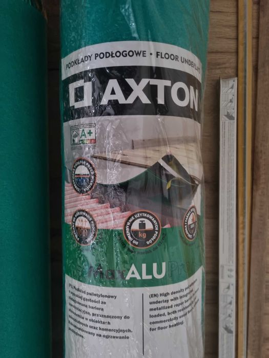Podkład podłogowy Max alu pro 2 mm 10m2 Axton