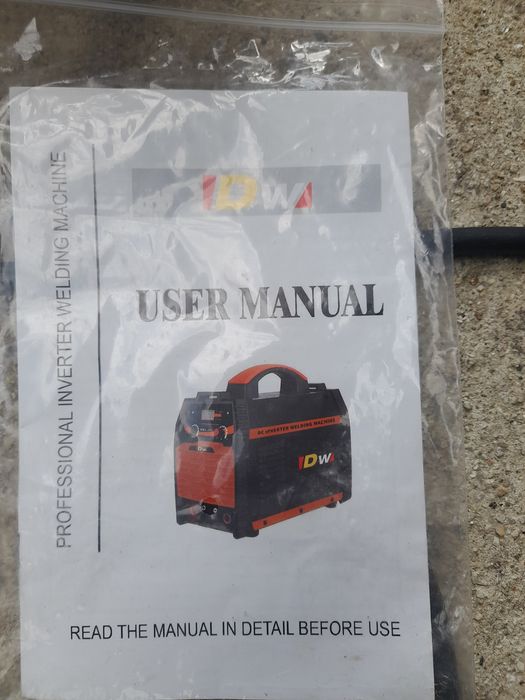 Maquina soldar nova na caixa