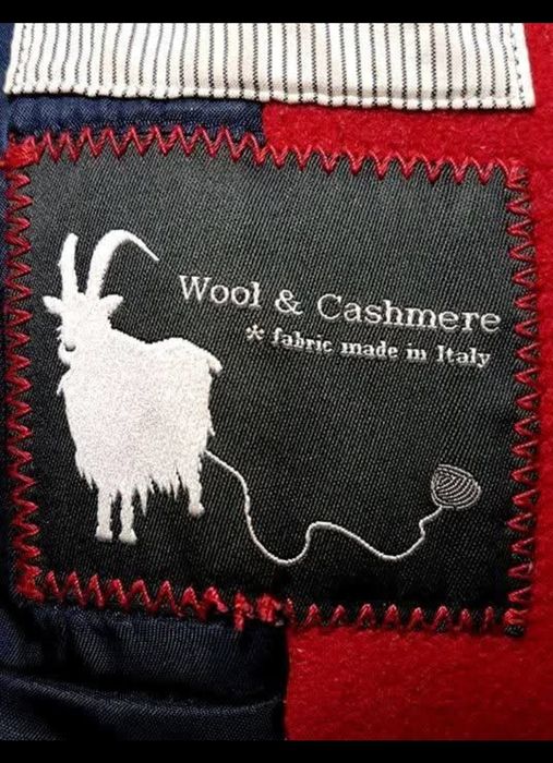 Marc O'Polo kurtka płaszczyk dwurzędowa wool cashmere wełna kaszmir cz