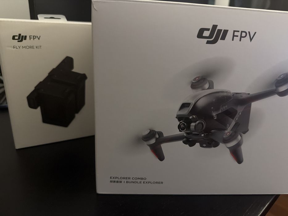 Drone DJI FPV com pack 2 baterias nunca usadas
