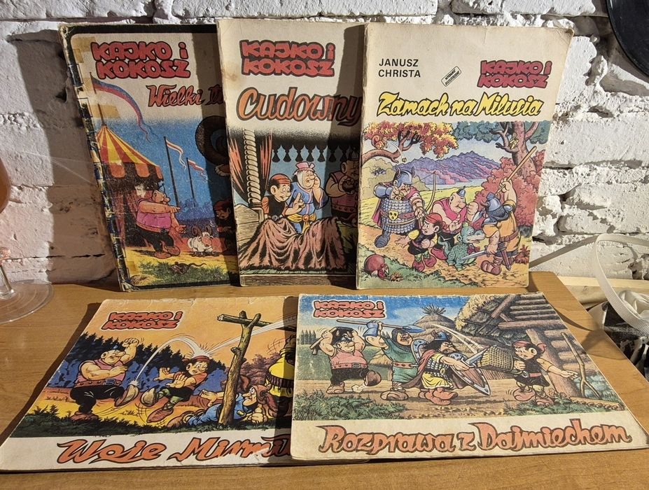 Komiksy Kajko I Kokosz 5szt