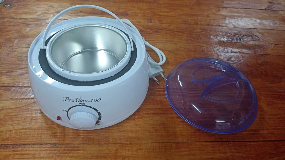 БІЛИЙ PRO WAX 100 Воскоплав та віск PROWAX 100 Нагреватель складний