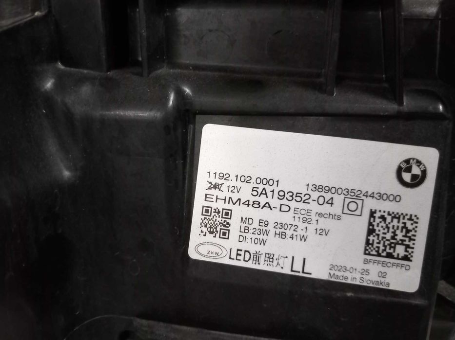 BMW Serie 4 G22/G23/G26 farol esquerdo/direito