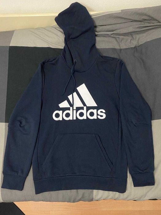Sweatshirt Adidas Azul Escura Tamanho S