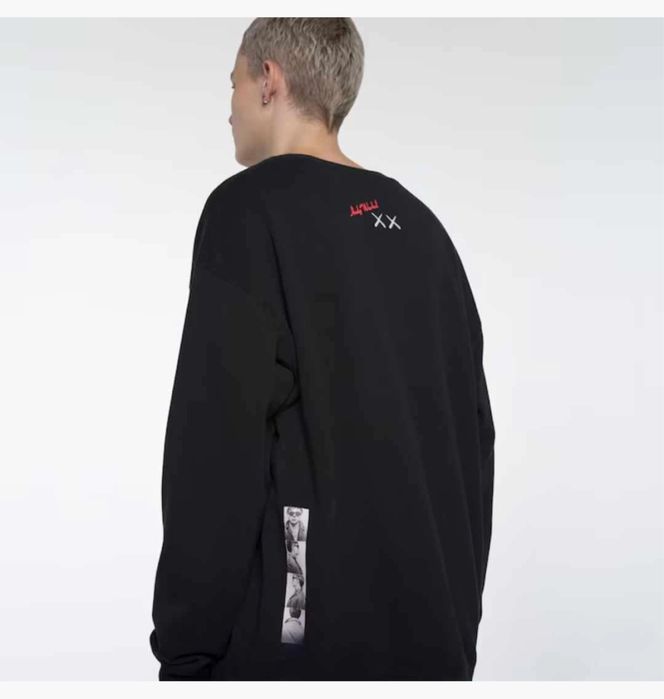 Костюм Uniqlo  Kaws Warhol Graphic Sweatshirt Black