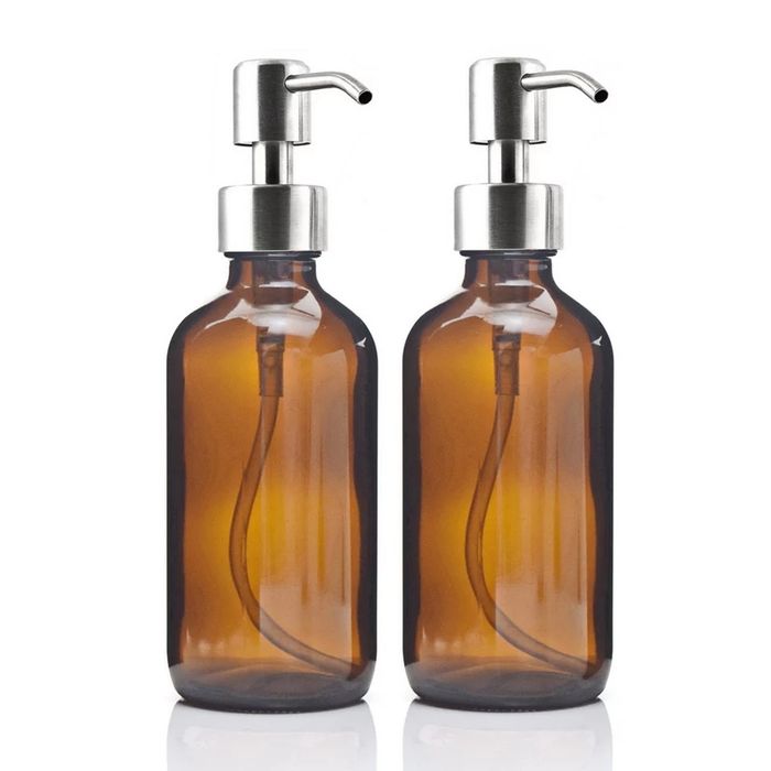 Doseadores em vidro Âmbar