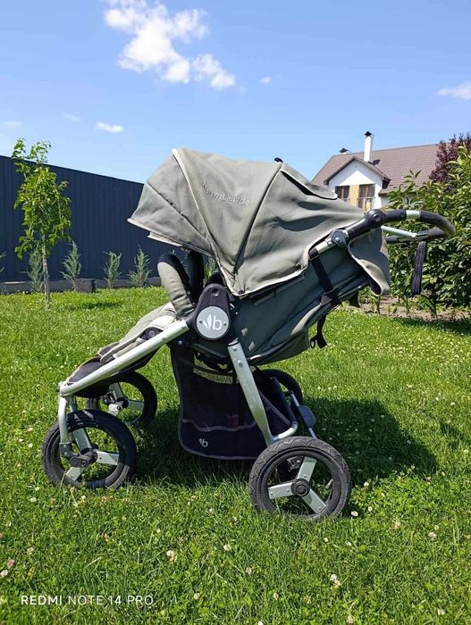 Коляска для двійні Bumbleride Indie Twin/Dawn Grey