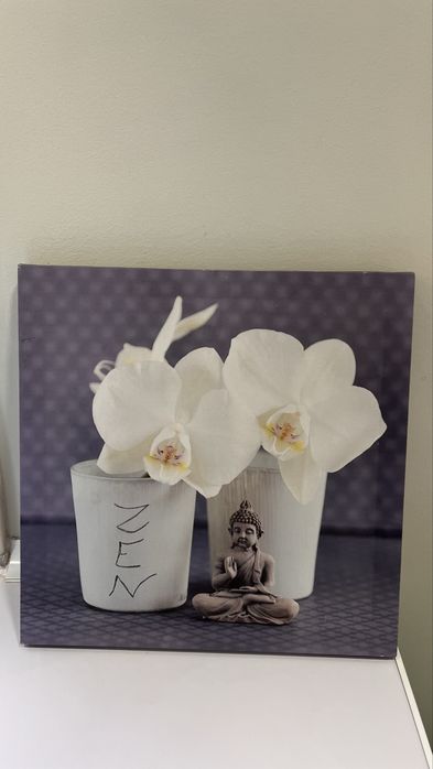 Conjunto de dois quadros pequenos