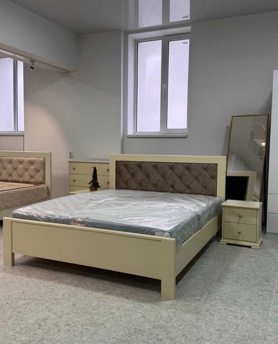 Двоспальне ліжко.Двуспальнаякровать.Кровать160,180х200.Ліжко з масиву