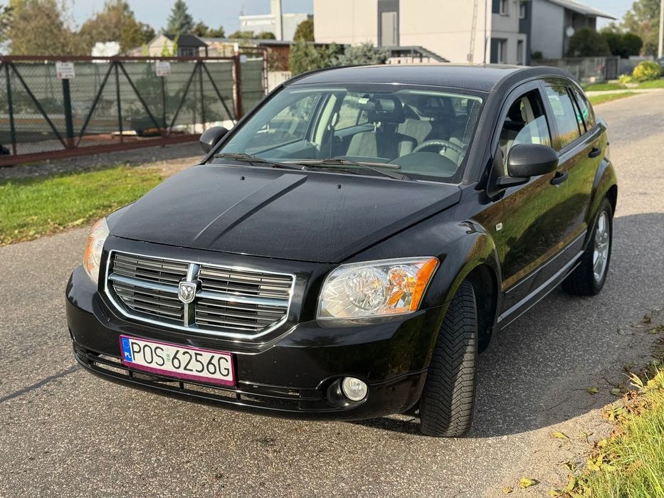 Dodge Caliber wersja SXT 1.8 benzyna KLIMATYZACJA ALU manual zarejestrowany w Polsce