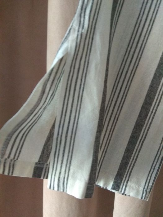 Брюки лен льняные палаццо бермуды