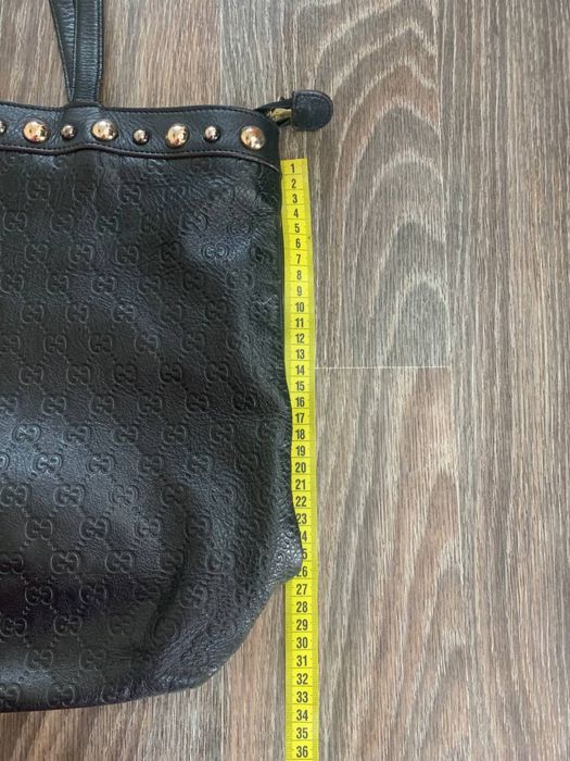 Шкіряна сумка gucci guccissima tote original