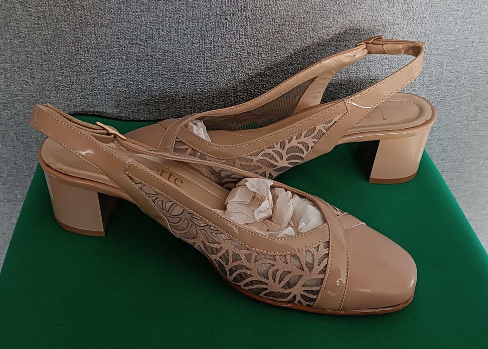 Жіночі туфлі "VERO CUOIO GENUINE LEATHER". Виготовлено в Італії