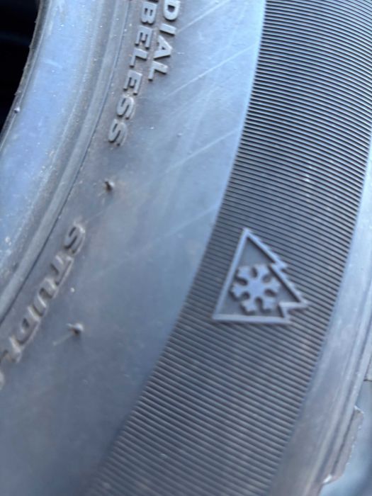 205-60-R16 HANKOOK WINTER 2 штуки пара ЗИМНЕЙ резины GERMANY 2023