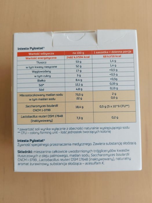 Intesta Pylostat 14 saszetek