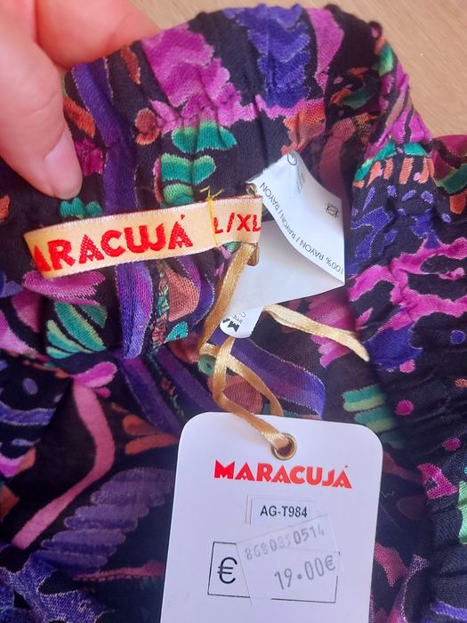 Calças coloridas verão L/XL