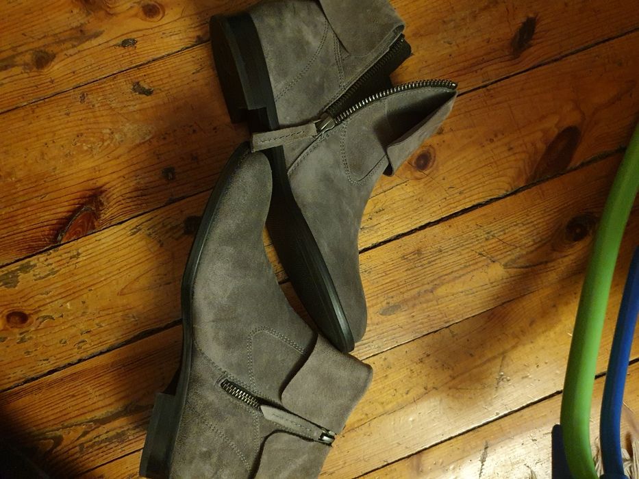 Botki damskie skórzane r.38