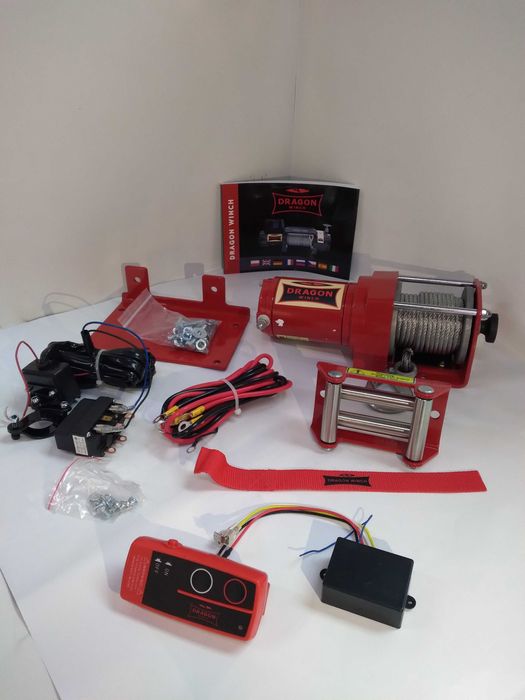 Wyciągarka Dragon Winch 2500 Atv Quad Pług Pilot Nowa