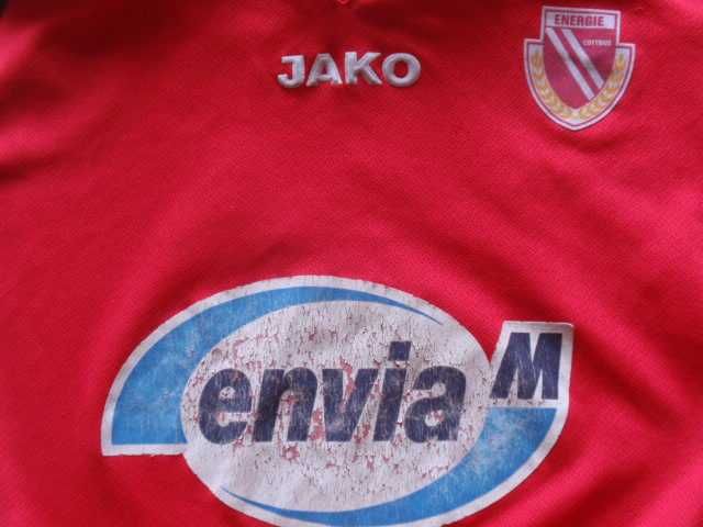 FC Energie Cottbus Francis Kioyo 2005/06 retro koszulka Jako XXL