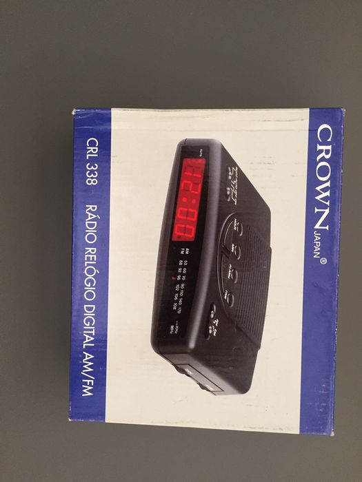 Radio Relogio Digital Crown