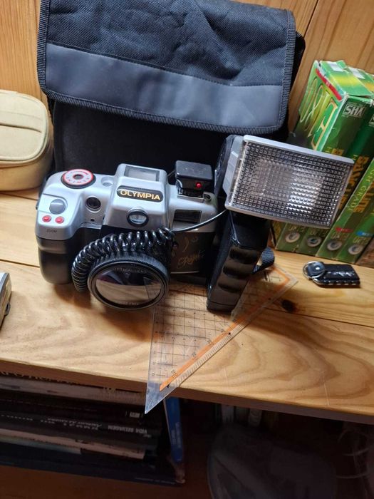maquina fotografica de rolo