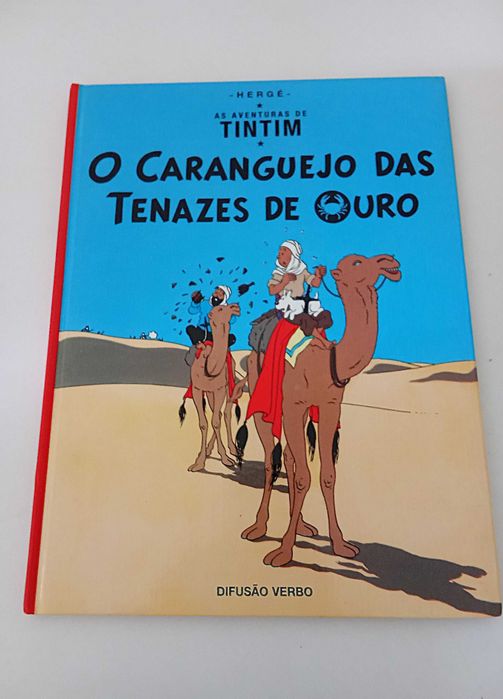 Tintim – O Caranguejo das Tenazes de Ouro, de Hergé PORTES GRÁTIS*