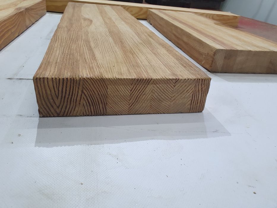 Полки деревянные толстые 4шт, массивные, клееная сосна