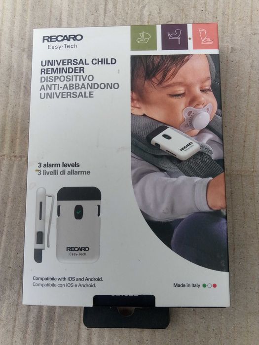 RECARO Easy Tech, Już nigdy nie zapomnisz o dziecku w aucie.