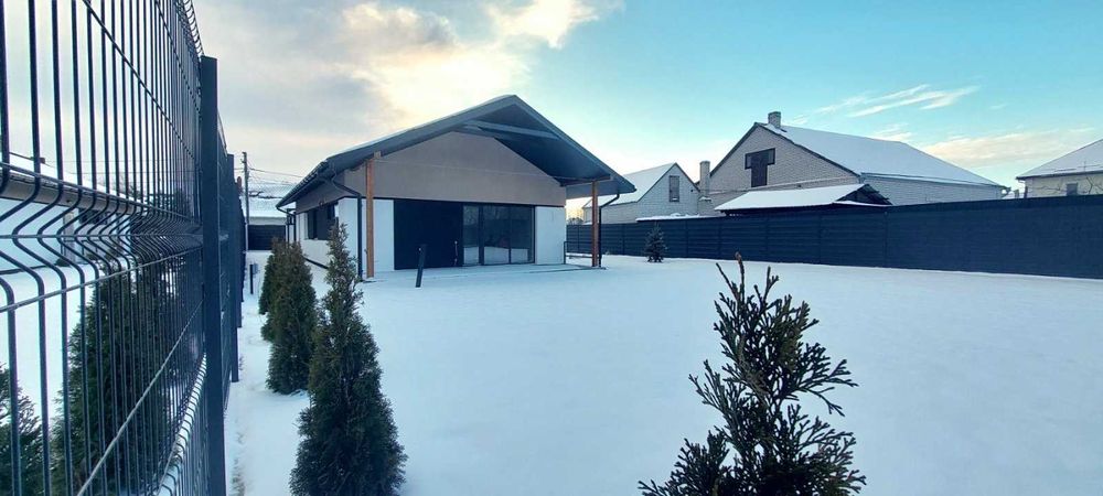 Нові Петрівці, дуже стильний сучасний будинок 100 кв.м
