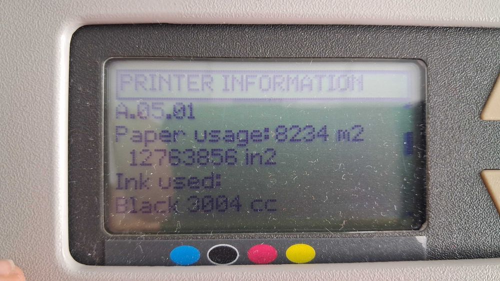Ploter  HP DesignJet 500 42 cale (A0+)  – sprawny + dodatki
