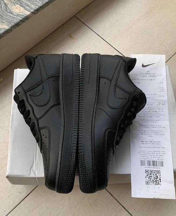 Air Force 1 Czarne Nowe Rozmiar: 44