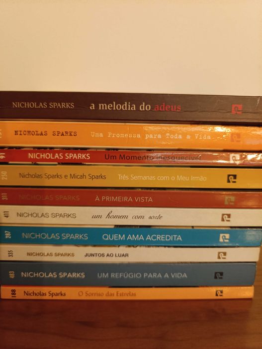 Conjunto de livros de Nicholas Sparks