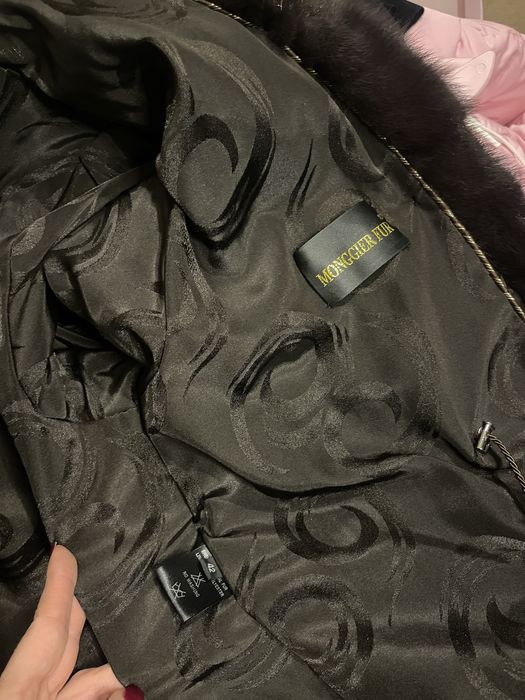 Шуба  норковая цвет мокко